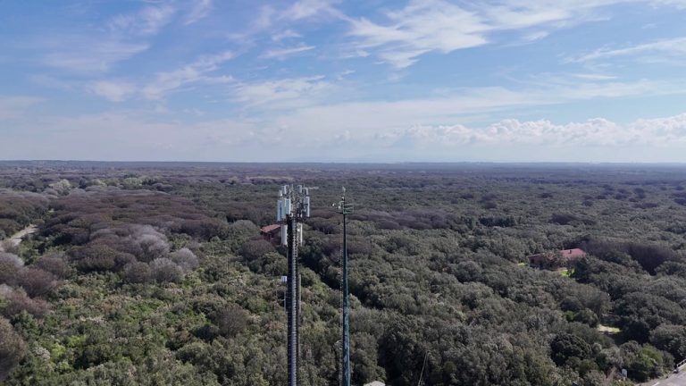 torre INWIT tenuta presidenziale Castel Porziano 768x432